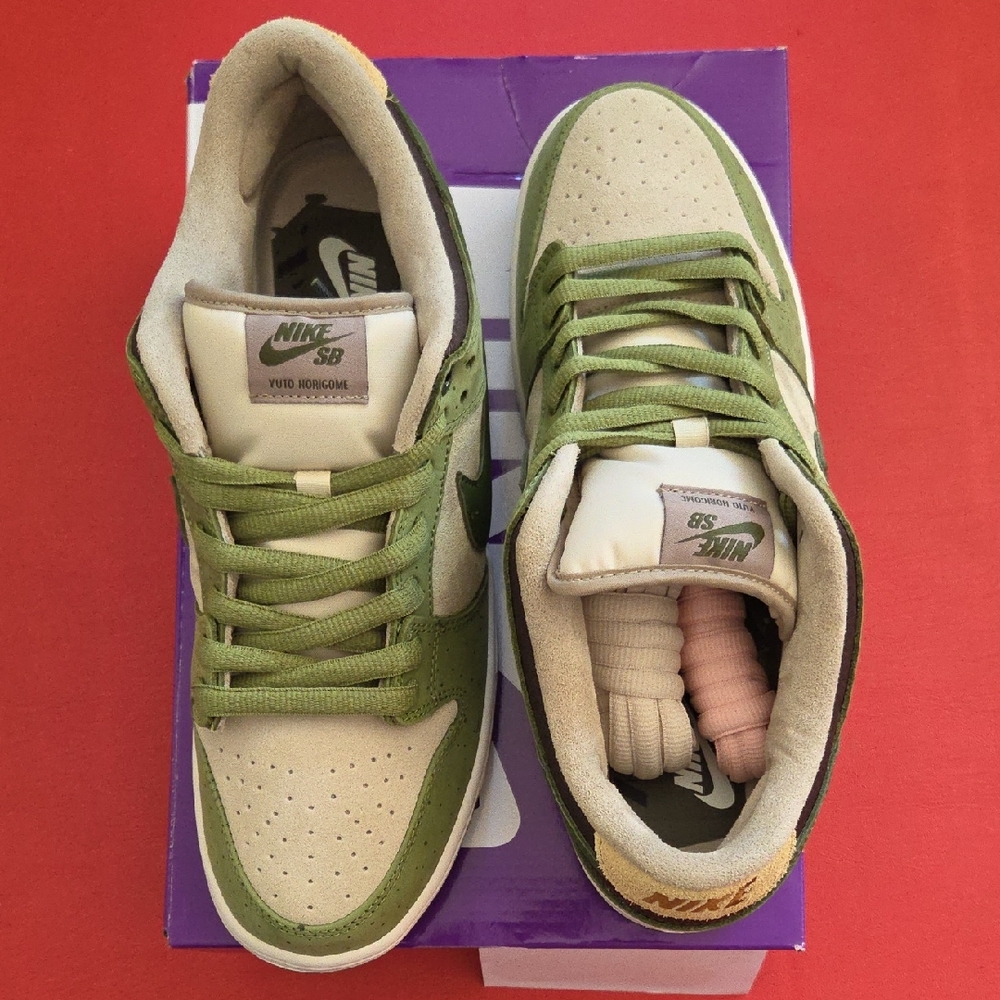 NEW In BOX - Nike SB Dunk Low Pro - Yuto Horigome Matcha - Size 10.5 US